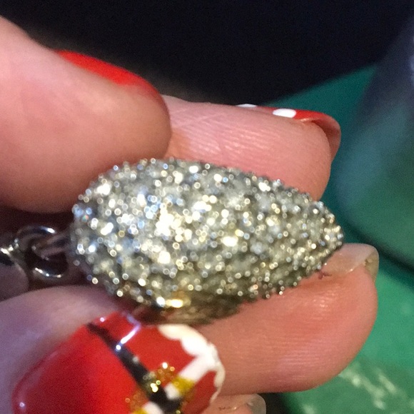 Juicy Couture charm perfect pavé puff heart - Picture 4 of 8